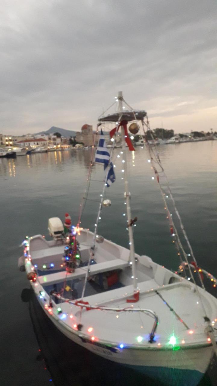 Aegina'S Flowers House Buitenkant foto